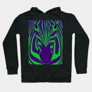 Techno Zebra Hoodie